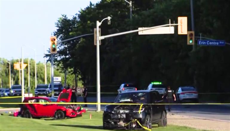 Three Charged After Mississauga Collision Leaves Five Seriously Injured