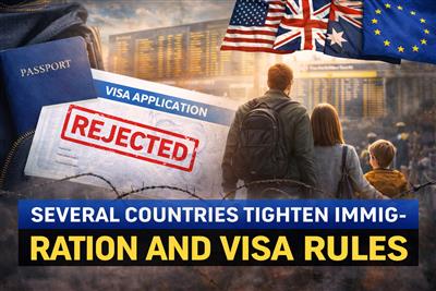 SEVERAL COUNTRIES TIGHTEN IMMIGRATION AND VISA RULES