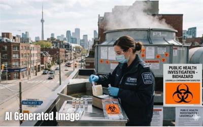 TORONTO PUBLIC HEALTH INVESTIGATING LEGIONNAIRES’ DISEASE OUTBREAK NEAR DOWNTOWN